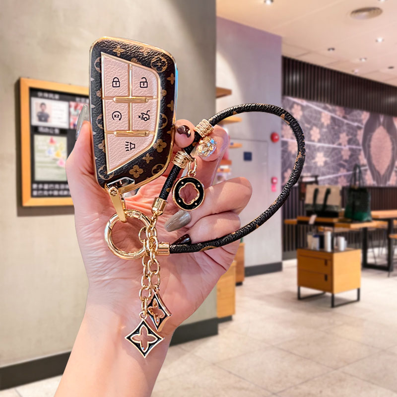 新款凯迪拉克钥匙套轻奢复古车包