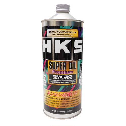 1L装日本HKS 5W30 SP 竞技高性能全合成机油