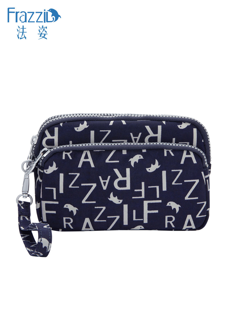 法姿手拿包女新款潮洗水尼龙布小手拎包多隔层休闲零钱女包小方包,箱包皮具/热销女包/男包,手拿包,淘宝优惠券,粉丝福利购,淘宝优惠卷