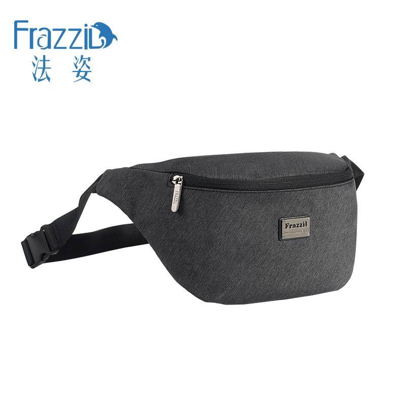 法姿运动腰包时尚男户外徒步腰袋多功能跑步斜挎包登山休闲小布包