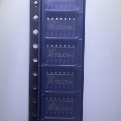 全新原装 LM124DT LM124 丝印124 封装SOIC-14 运算放大器芯片