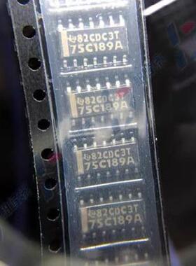 SN75C189ADR 丝印：75C189A SOP-14 3.9MM进口原装 可直拍
