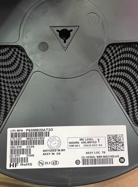 P6SMB20AT3G 丝印20A SMB 全新原装现货