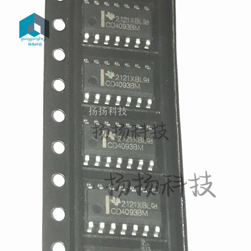 CD4093 CD4093BM 逻辑芯片IC 贴片SOP14 全新原装