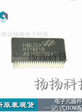 原装正品 HT1621B SSOP-48 RAM映射32*4 LCD控制器芯片I/O MCU