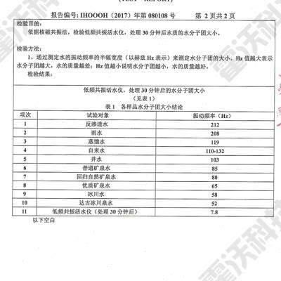 高档量7子光波水器8HZ低频共振活水仪直饮 太赫兹水功能水富氢水