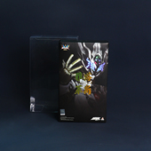 形刻帝皇铠甲勇士雅塔莱斯透明展示盒保护盒收藏盒防尘盒