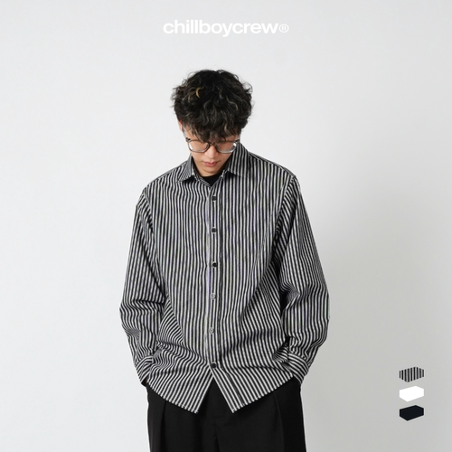 CBC长袖纯棉百搭廓形纯色衬衫