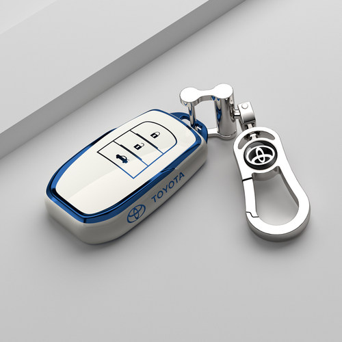 适用丰田凯美瑞钥匙套雷凌双擎卡罗拉汉兰达凌放威飒高级壳扣包女