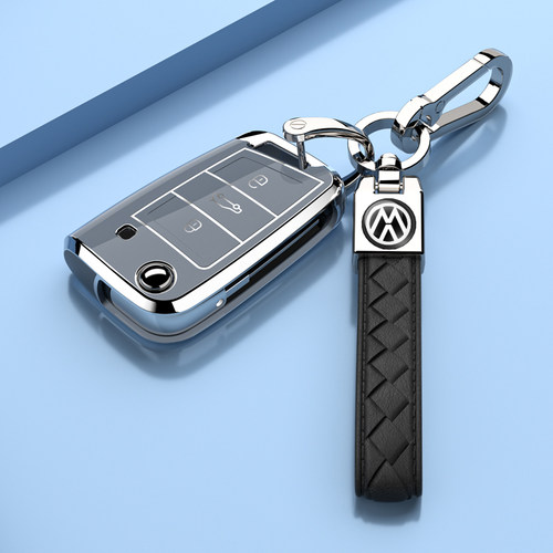大众速腾钥匙套探歌途观I朗逸扣