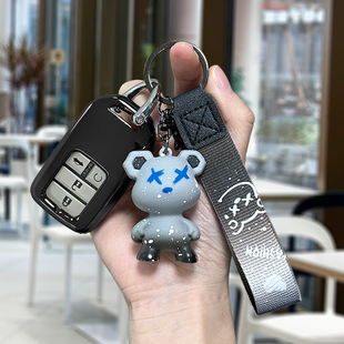 适用本田思域钥匙套十代雅阁crv英仕派urv凌派皓影艾力绅享域壳扣