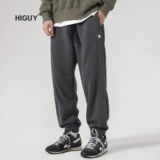 Демисезонные осенние штаны, трендовые черные спортивные повседневные брюки для отдыха, коллекция 2022, свободный крой