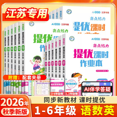 江苏专用！亮点给力提优课时作业