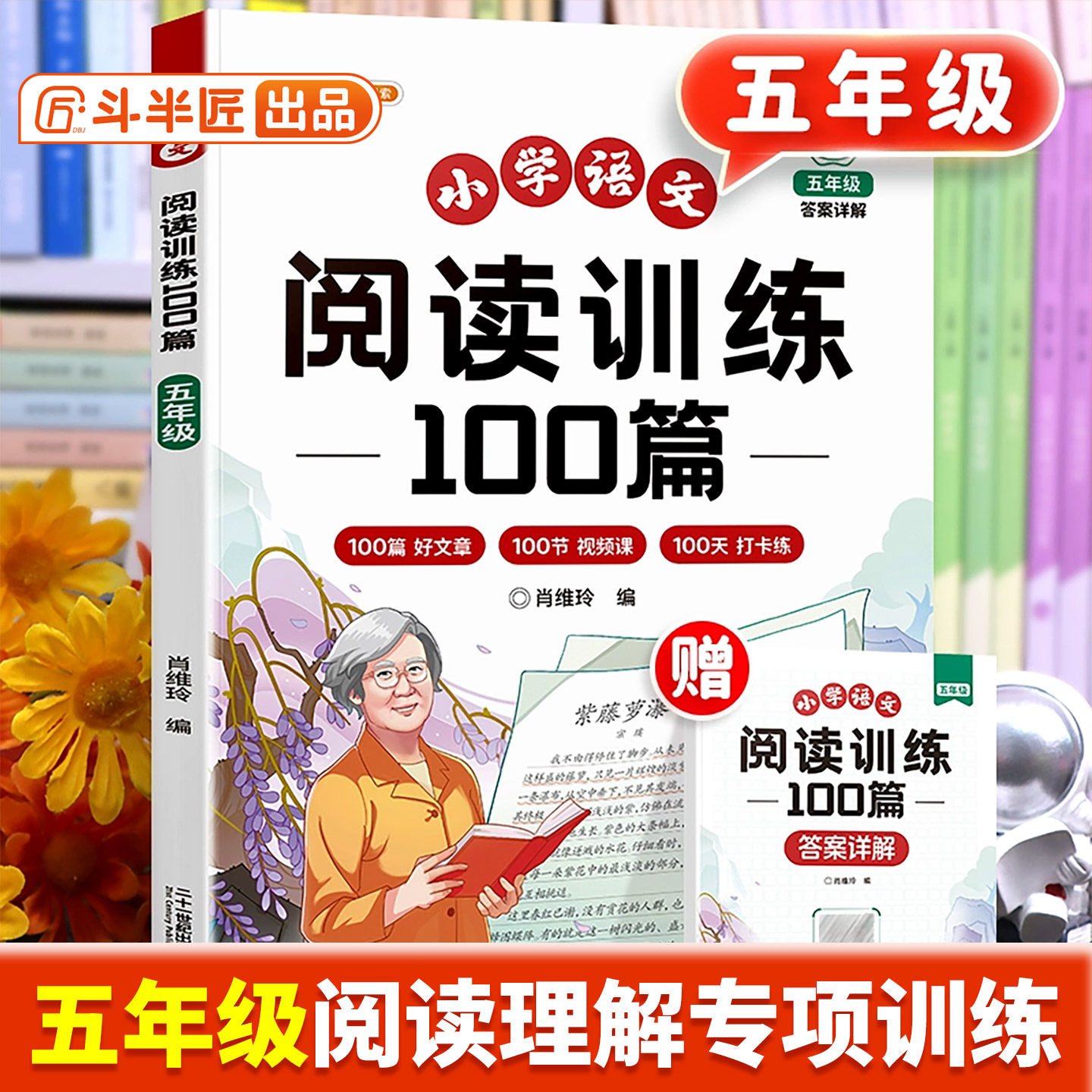 五年级阅读理解专项训练书图片