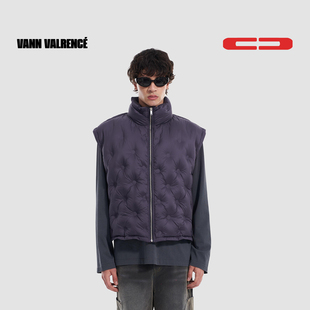 【丁程鑫同款】VANN VALRENCE 90白鸭绒高领保暖轻薄羽绒马甲外套