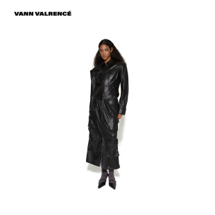 绵羊皮皮衣夹克外套女 收腰设计柔软质感短款 VANN VALRENCE时尚