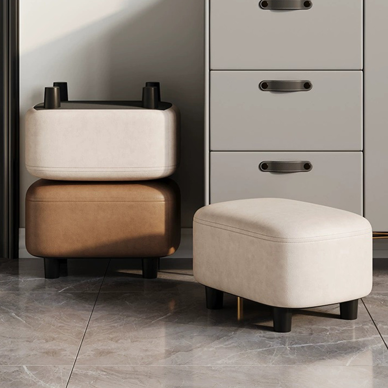 换鞋凳门口家用玄关入户穿鞋小凳子简约沙发垫脚软包客厅皮艺矮凳,住宅家具,矮凳,淘宝优惠券,粉丝福利购,淘宝优惠卷