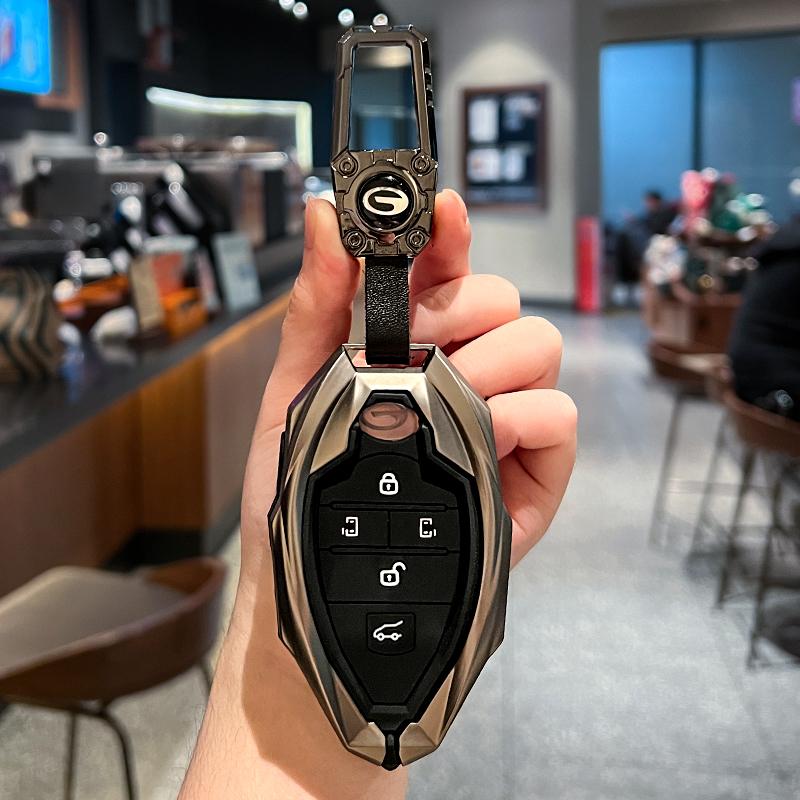 传祺新款机甲风金属全包车钥匙套
