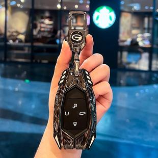 广汽传祺gs8钥匙套26新款影豹男gs3汽车gs4max改装影酷壳es9扣包