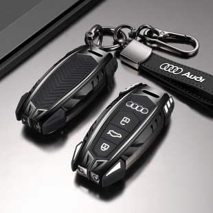 奥迪a6l钥匙套25新款 a3高档q3汽车a8壳q2l扣包a7l a4l保护q5l男士