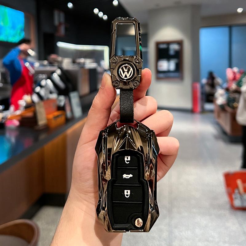 大众帕萨特钥匙套25新款速腾汽车polo高级感迈腾壳cc扣探岳包途岳