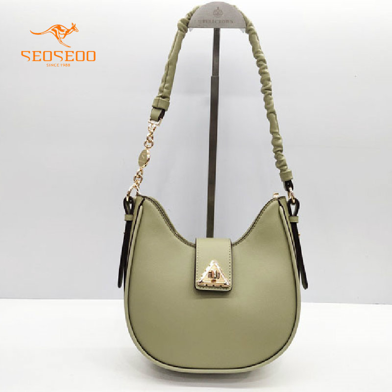 seoseoo/南奥九州袋鼠女包正品2024新款时尚纯色腋下包单肩791807