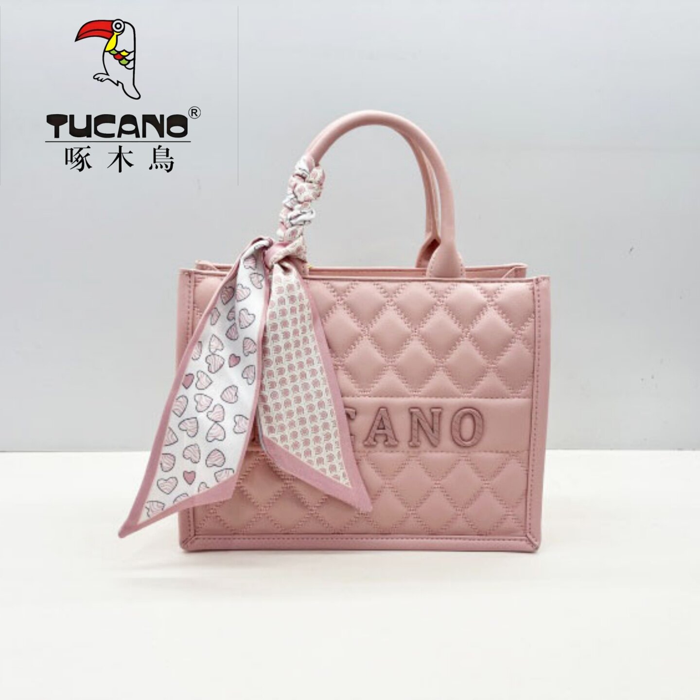 TUCANO/啄木鸟商场同款女包2026新款百搭菱格戴妃包手提包TBK0921
