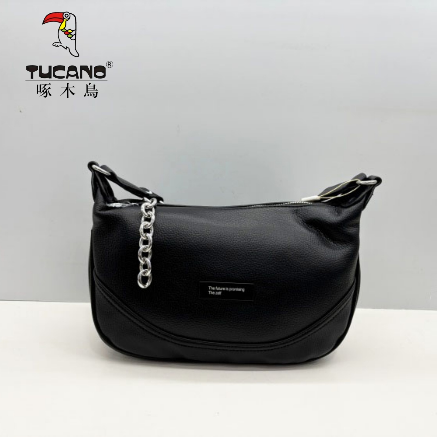 啄木鸟商场同款女链条包饺子包