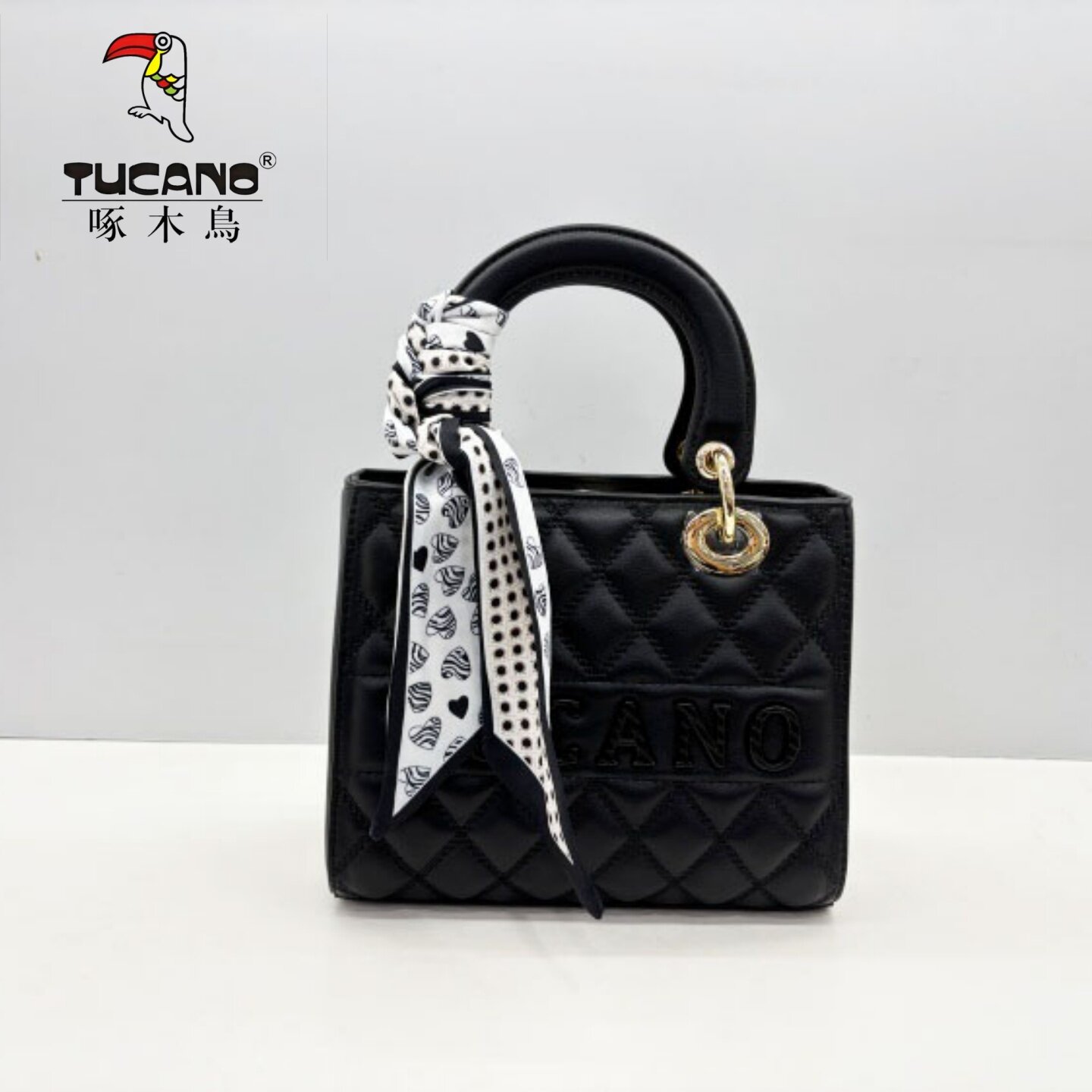 TUCANO/啄木鸟商场同款女包2026新款百搭菱格戴妃包手提包TBK0922