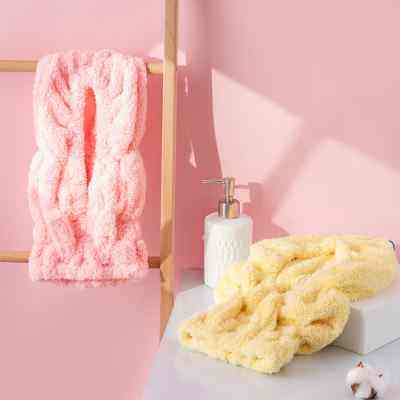 uchino内野干发帽舒芙蕾小兔子干发帽蓬松柔软吸水透气家用干发巾