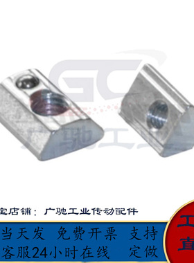 SHNTP8-4 5 6 8铝合金型材用螺母SHNTP6后装弹簧螺帽 PACK-SHNTP8