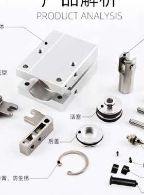 亚德客手指气缸HFP/HFR/HFZ/HFK/HFY/HFKL-6/10/16/20/25/32/40 N