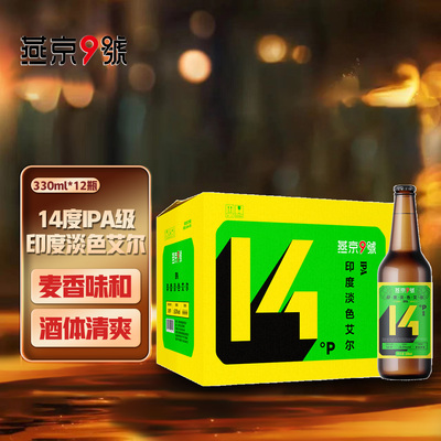 印度精酿啤酒燕京9号淡色艾尔