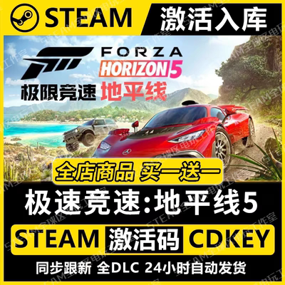极限竞速地平线5steam全球区国区激活码全dlc激活入库电脑