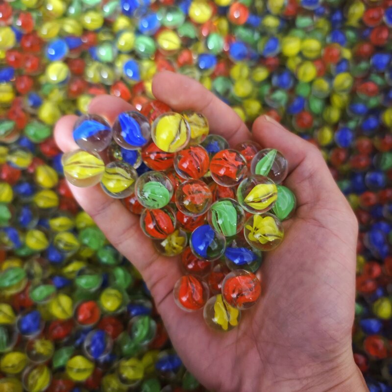 儿童游戏机跳棋专用玻璃珠玻璃弹珠14mm16mm19mm22mm25mm玻璃球