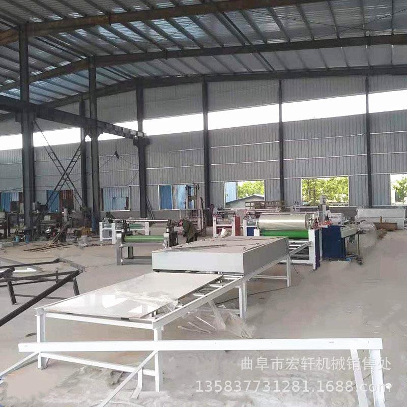 玻彩钢IIU板覆铁皮覆膜机双面镁涂胶机饰面板P木TE高光膜覆膜机安