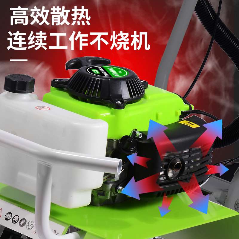 定制大功率微耕机多功能锄草开沟汽油农用果园松土机耕地机小型旋