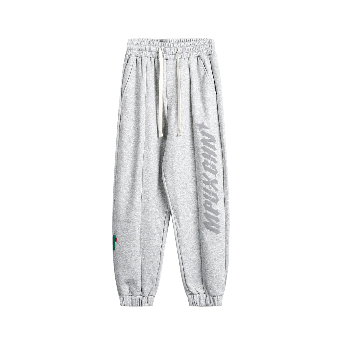 【CC家CC】MPUX联名侧边字母针织宽松休闲裤