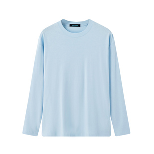 GOLFCROSS多色基础款休闲长袖T恤 男女同款