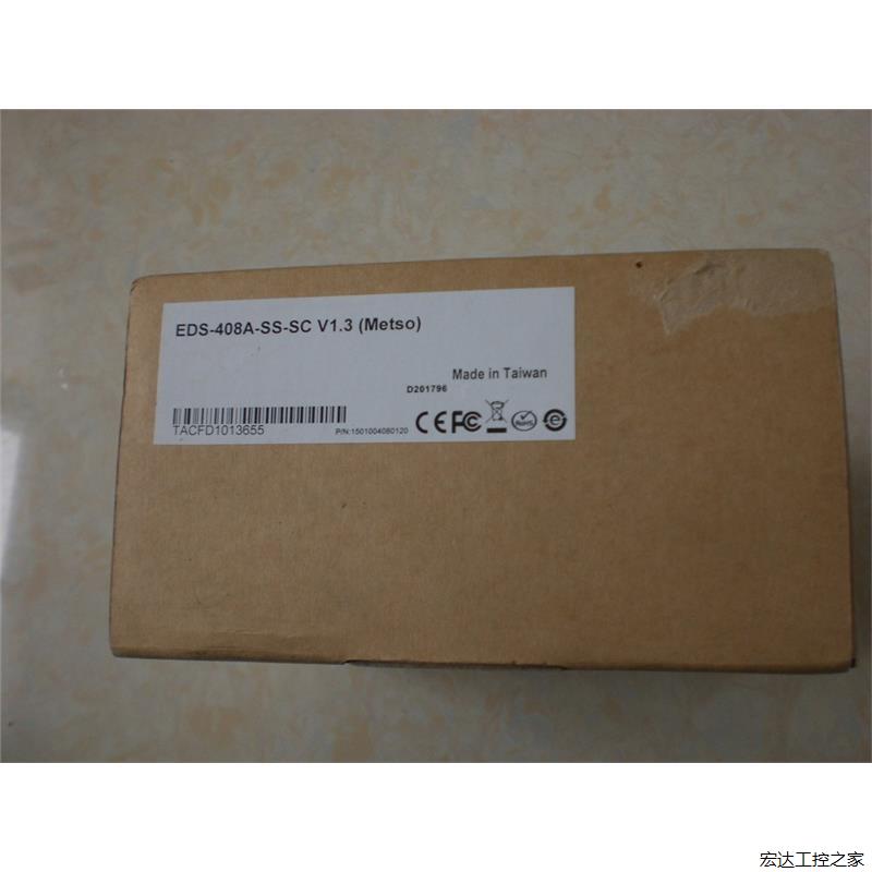 EDS-408A-SS-SC 摩莎 MOXA 工业级以太网转换器 全新原装实拍图