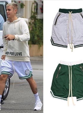 Clover print mesh sport shorts 四叶草印花 网眼布篮球运动短裤