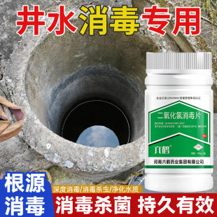 井水消毒粉漂白粉食用饮用水专用自来水农村水井净水片水质净化剂
