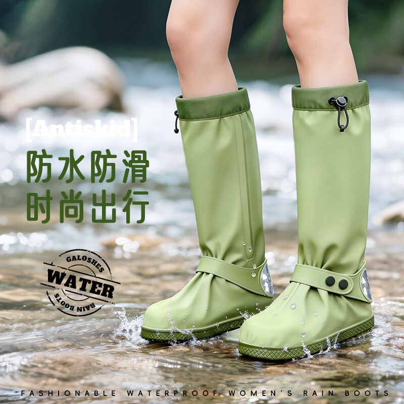 雨鞋套雨鞋套女防水防滑加