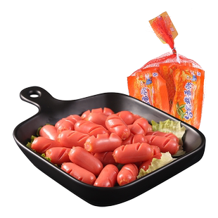 双汇台式烤香肠45g散支装美味热狗肠开袋即食办公室休闲零食小吃