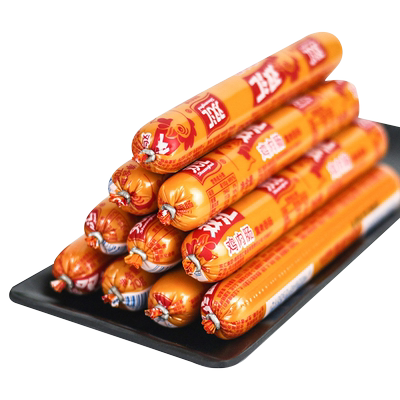 双汇鸡肉肠熏煮香肠58g70g180g散支烤肠炸串香肠餐饮商用整箱批发