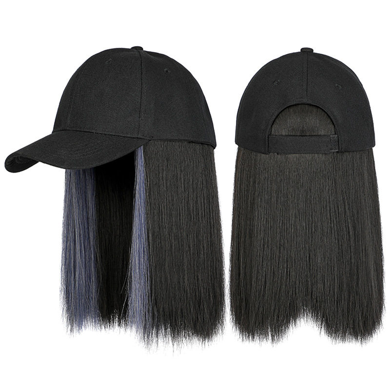 一体帽子假发短直发鸭舌帽夏季波波头棒球帽挂耳染假发帽新款现货,美发护发/假发,直发片,淘宝优惠券,粉丝福利购,淘宝优惠卷