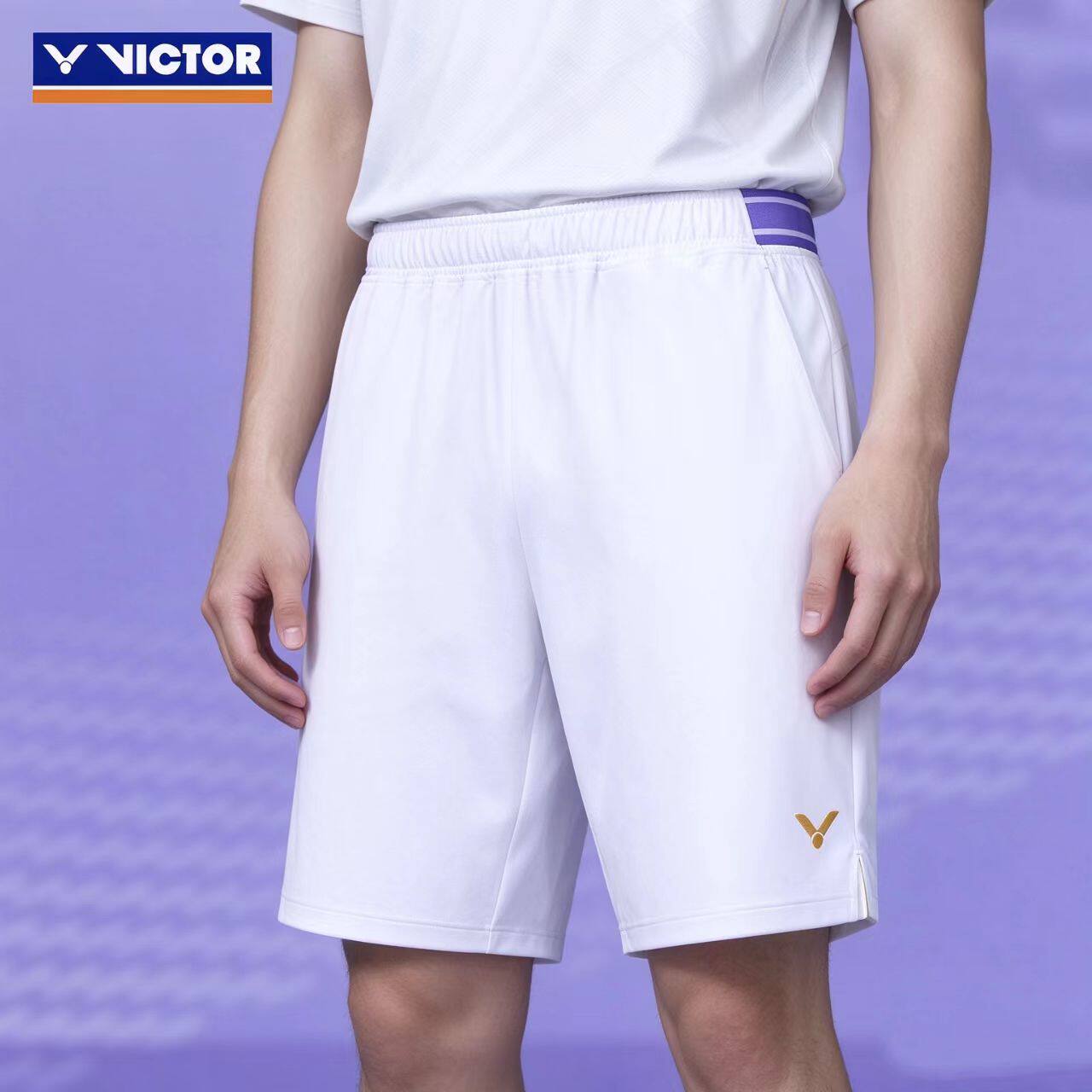 VICTOR威克多羽毛球服雅思系列球星同款专属针织胜利运动短裤T恤