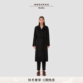 女装 Weekend MaxMara25秋冬新款 RESINA双排扣羊毛大衣5016105206&