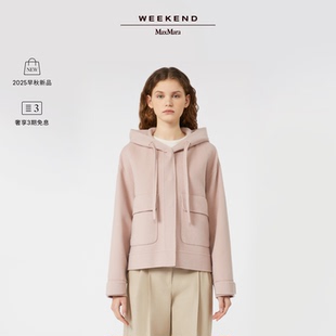 短款 Weekend 女装 MaxMara 羊毛混纺大衣5086045106 2025早秋新款