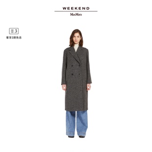 MaxMara Weekend 季 24秋冬羊毛混纺大衣5016044206 末惠享